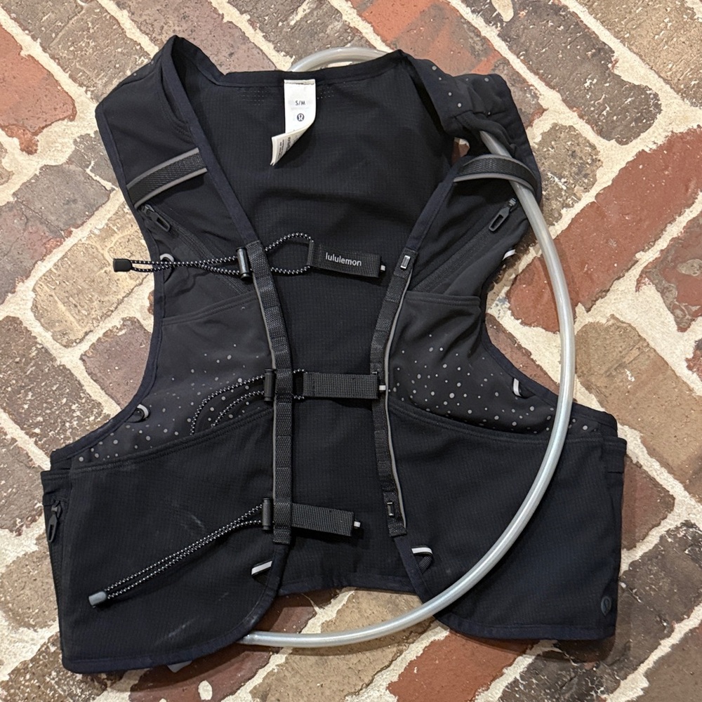 lululemon athletica Black trail running Vest